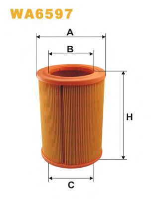 WIX FILTERS wa6597 -  Воздушный фильтр
